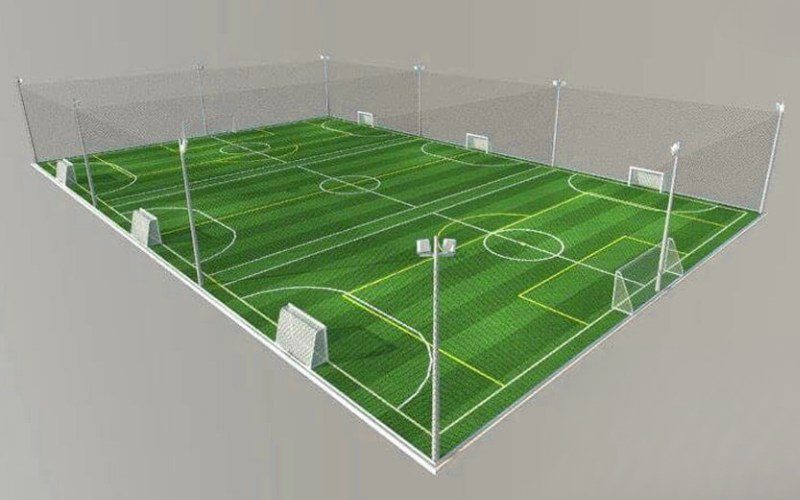 Cột đèn sân bóng đá