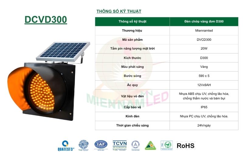 đèn chớp vàng nlmt