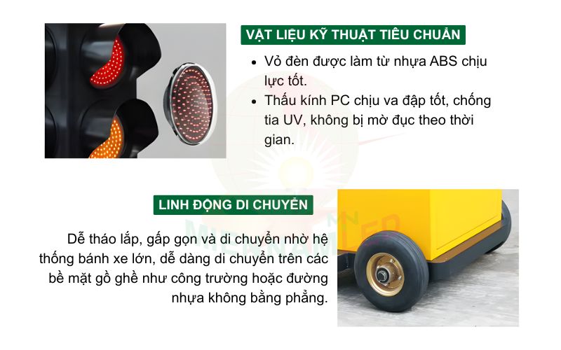 đèn giao thông di động