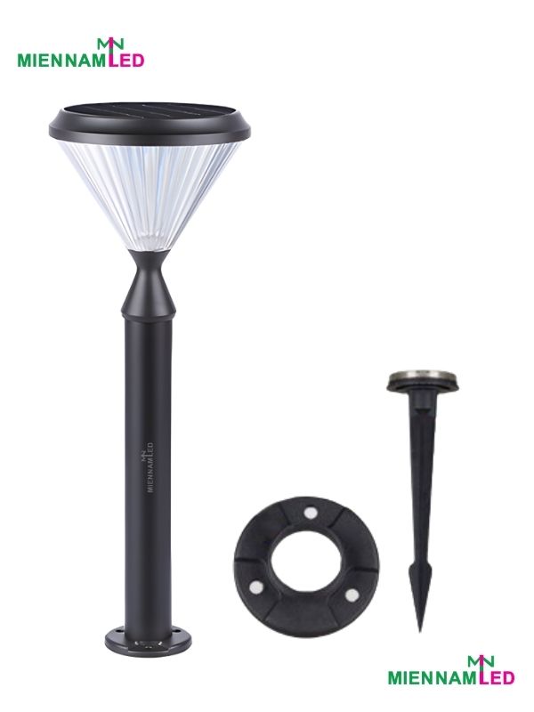 trụ đèn sân vườn năng lượng mặt trời