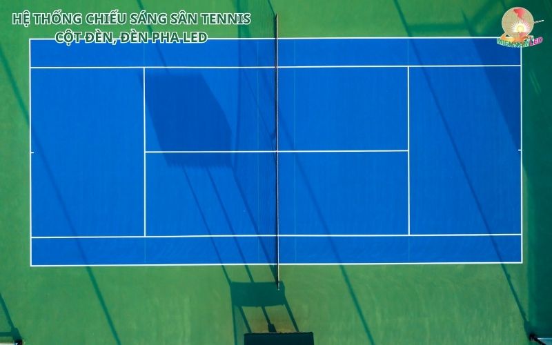 cột đèn sân tennis
