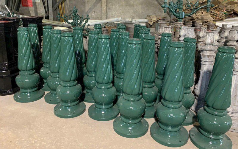 chân đế cột đèn TG07