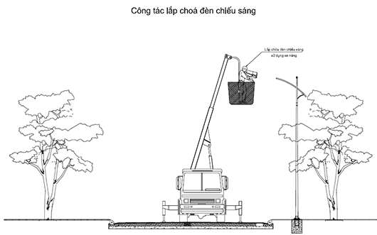 Thi công chiếu sáng ngoài trời