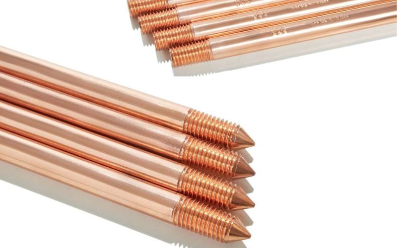 Cọc tiếp địa mạ đồng