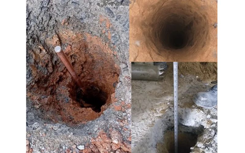 tiếp địa cột đèn