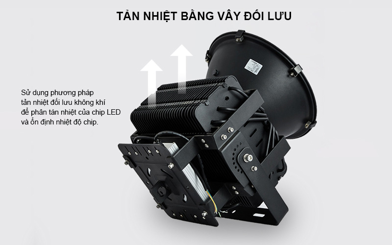 đèn led cẩu tháp