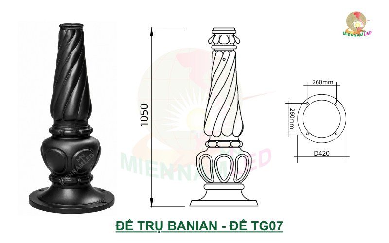 đế banian TG07