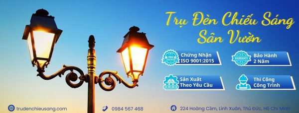 Trụ Đèn Sân Vườn
