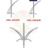 Cần đèn năng lượng mặt trời