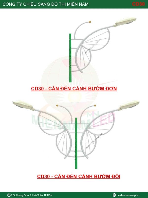Cần đèn cánh bướm