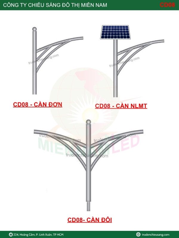 Cần đèn chiếu sáng