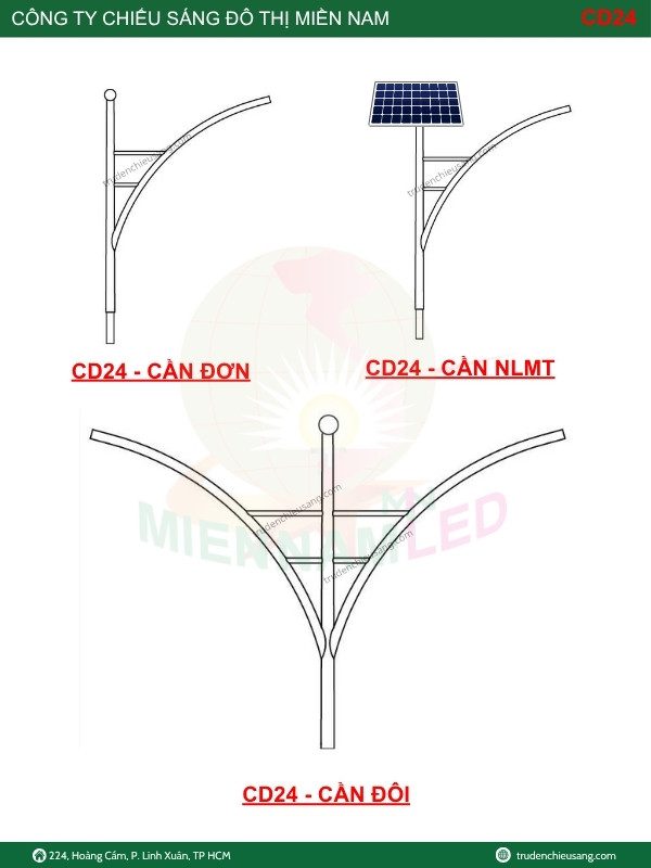 Cần đèn đường