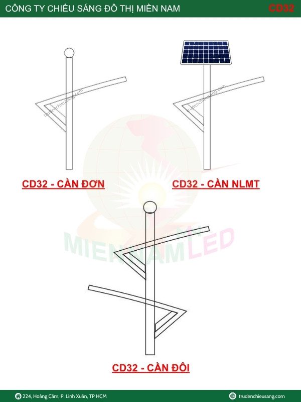 Cần đèn đường