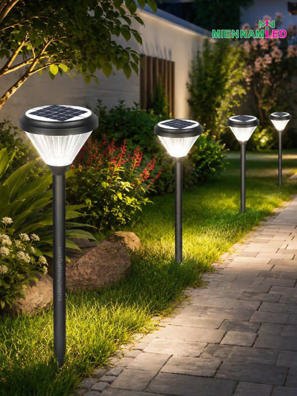 Đèn Trụ Sân Vườn Năng Lượng Mặt Trời TC19