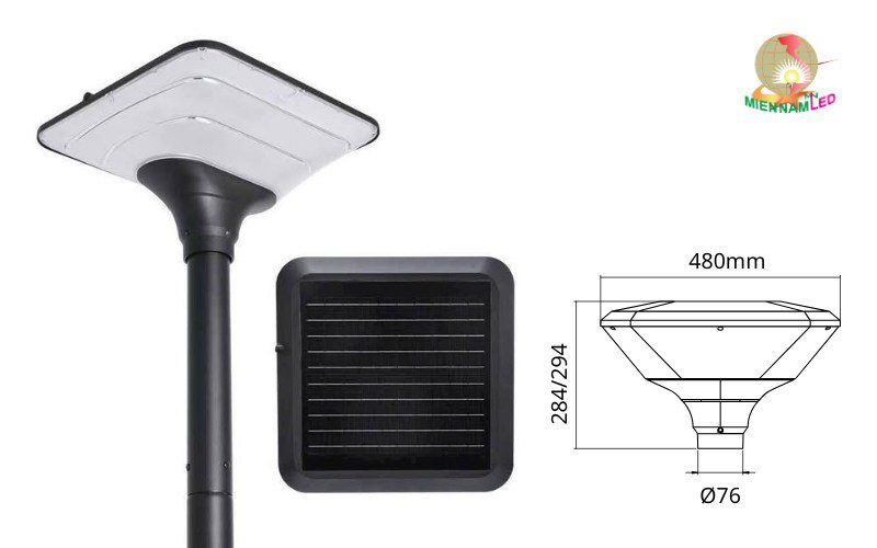 đèn led sân vườn năng lượng mặt trời LSV04
