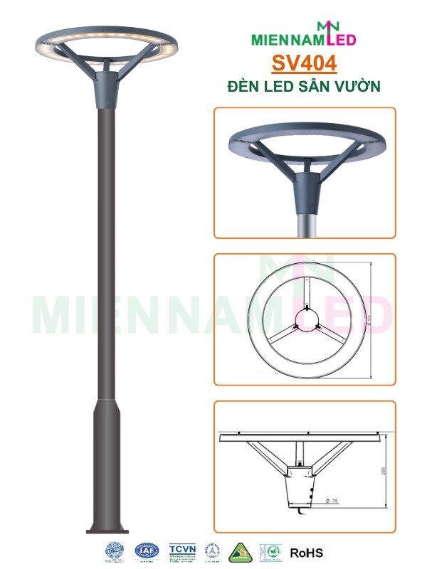 Đèn led sân vườn SV404