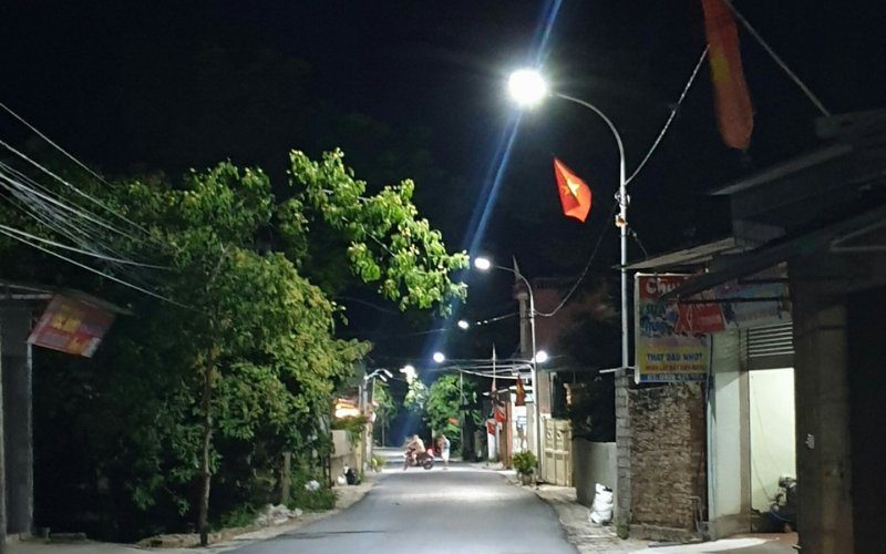Chiếu sáng đường giao thông nông thôn (3)