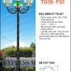 trụ đèn trang trí sân vườn