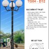trụ đèn trang trí công viên