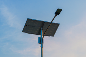 đèn năng lượng mặt trời ngoài đường