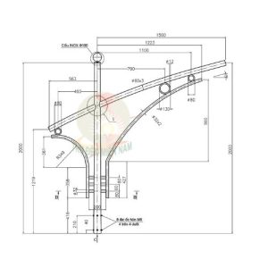 cần đèn chiếu sáng