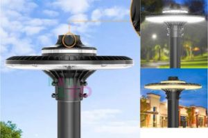 đèn led sân vườn