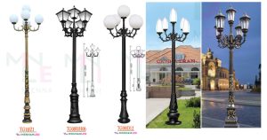 trụ đèn sân vườn