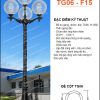 cột đèn sân vườn