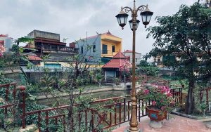 trụ đèn công viên