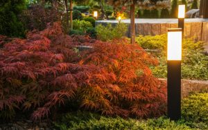 các loại đèn trang trí sân vườn