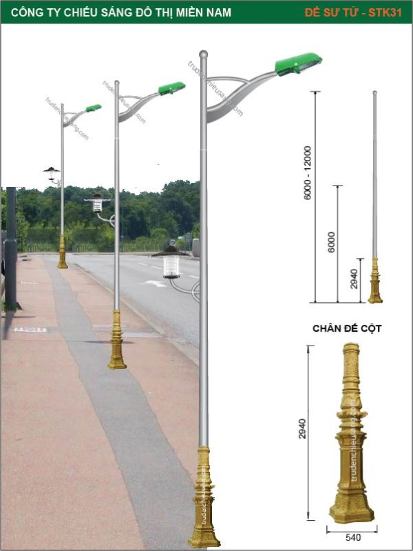 Cột đèn chiếu sáng